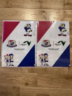 【非売品】横浜Fマリノス・NEXCO東日本コラボクリアファイル2枚