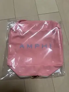 AMPHI ピンクポーチ ノベルティキャンペーン