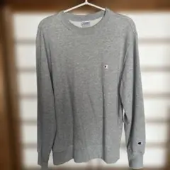 Champion グレー 長袖トレーナー L