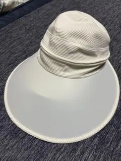 adabatアダバット　ワイド　サンバイザー　白