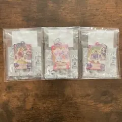 アイカツ　誰でもアイドル活動アクリルチャーム2 3 点セット
