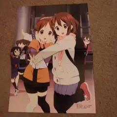 けいおん　ポスター#♡⑱　憂&唯