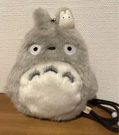 サンアロー　お財布ポシェット ぬいぐるみ　 がま口 大トトロと小トト