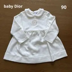 美品♡ baby Dior ワンピース 90 長袖 お出かけ フォーマル