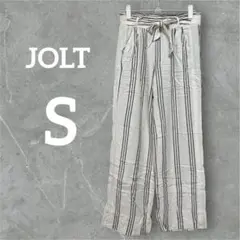✨️美品✨JOLT 【S】ストライプ柄 リラックスパンツ 夏 涼しい