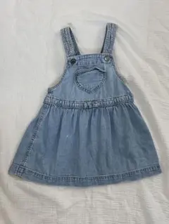 GAP GAPbaby サロペット デニム ワンピース ジャンパースカート