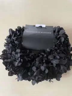 ACCESSORIES BLOSSOM 花びらシュシュ ブラック
