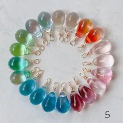 5 チェコビーズ　グラデーションセット