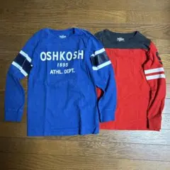 オシュコシュ　カットソー　長袖　140〜150センチ　2枚セット　送料込み