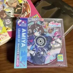 アークナイツ Muse Dash コラボ CDジャケット風アクリルキーホルダー⑧