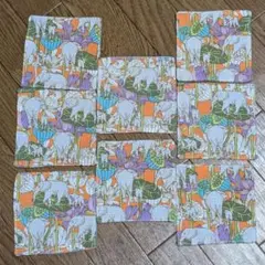 ぞうさんのコースター ハンドメイド