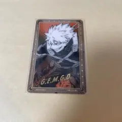 ヒロアカ 原画展 箔押しクリアカードコレクション 爆豪勝己