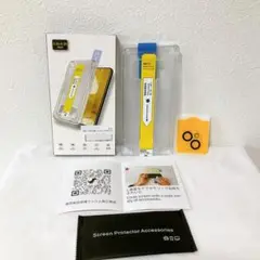 ☆iPhone 15用 【1枚強化ガラス 1枚カメラフィルム】貼り付け簡単
