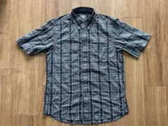 ノースフェイス オコチロパッチシャツ L 半袖チェックシャツ NR21969