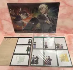 【新品未開封】劇場版　名探偵コナン　ゼロの執行人　から紅の恋歌　メモ帳　下敷き