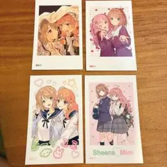 【きみが死ぬまで恋をしたい】ミニフォトカードセット4枚