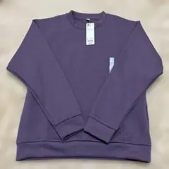 GU ダブルフェイスプルオーバー　パープル　メンズS