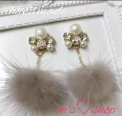 数量限定品✨ビジューはオールスワロフスキー スワロ 高品質 お洒落好き❤️