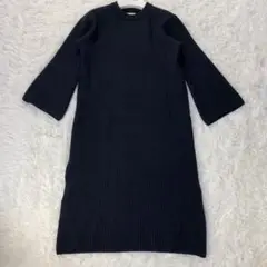 ユナイテッドトウキョウ サイドジップ ニットワンピース united tokyo