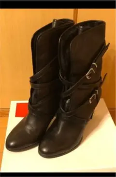 【お値下げ】銀座かねまつ 2wayブーツ 24cm