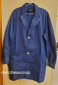 mercibeaucoup, ロングコート 青