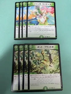 ジャンボ・ラパダイス ボント・プラントボ　各4枚