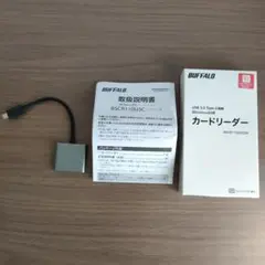 BUFFALO USB 3.2 Type-C カードリーダー SDカード