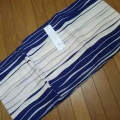男性浴衣　よろけ縞　紺　М