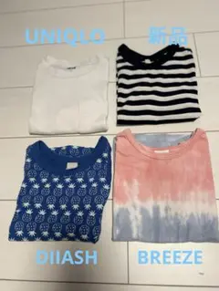 キッズTシャツ4枚セット　110&120