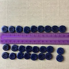ボーイスカウト4穴ボタン 31個　♡9