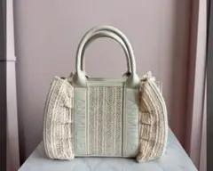 An MILLE♡オリジナルカゴバッグ　ノベルティ An MILLE♡オリジナルカゴバッグ ブラウン ノベルティ - メルカリ