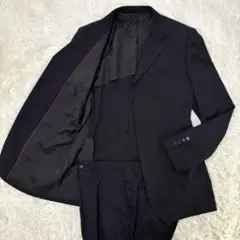 【極美品】Lサイズ ラッドメスメンズビギ パイピング赤レッド スーツ