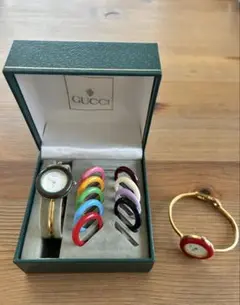 GUCCI　着せ替え　時計　チェンジベゼル　バングル　ブレスレットウォッチ 新潟店】ヴィンテージウォッチ GUCCI チェンジベゼルのご紹介