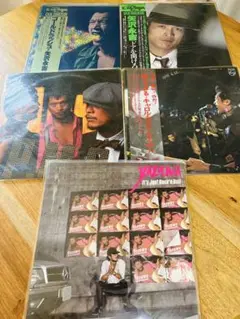 矢沢永吉 レコード LP盤 ５枚セット 永ちゃん