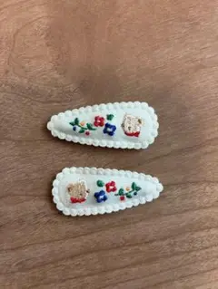 【ファミリア】パッチンドメ　髪留め