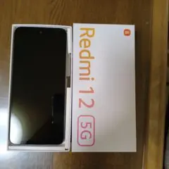 Xiaomi】Redmi 12 5G 4GB+128GB　SIMフリースマホ