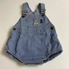 POLO Baby ストライプオーバーオール 70 ベビー服