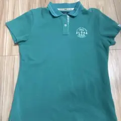 Callaway Alohaデザイン Lサイズ グリーンシャツ