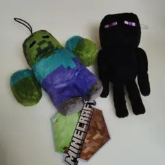 マイクラ　エンダーマン　ぬいぐるみセット