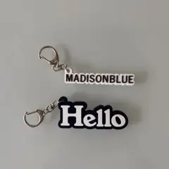 限定 レア★MADISONBLUE マディソンブルー Hello キーホルダー 限定 レア☆MADISONBLUE マディソンブルー Hello キーホルダー