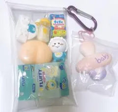 ガチャ詰めポーチ 赤ちゃん ナガノくまベビー