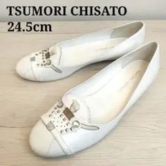 美品 【TSUMORI CHISATO】ツモリチサト フラットシューズ 革靴