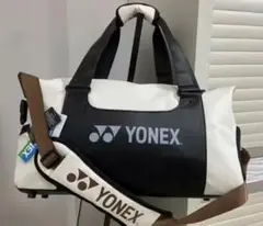 YONEX ダッフルバッグ ホワイト/ブラック