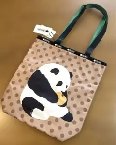 【新品】LeSportsac トートバッグ　パンダ