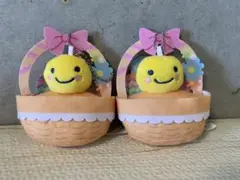 美品　まるっち　ナムコ限定　カラフルイースター　マスコット　2点セット