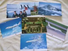 JAL ポストカード ７枚セット