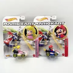 【新品未開封】ホットウィール マリオ、ピーチ姫 セット
