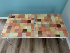 コールマン(Coleman) テーブル ナチュラルモザイクリビングテーブル
