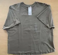 【UNIQLO】コットンリラックスT(五分袖)