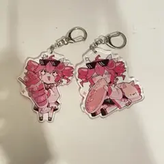 重音テト カフェ アクリルキーホルダー 2種